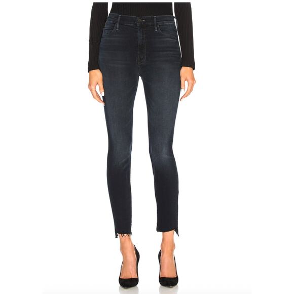 Mother The Stunner Double Zip Two Step Fray Jeans Size 24 Last Call - Picture 1 of 10